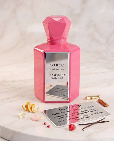 Gourmand-Duft Raspberry Vanilla von Clair de Lune
